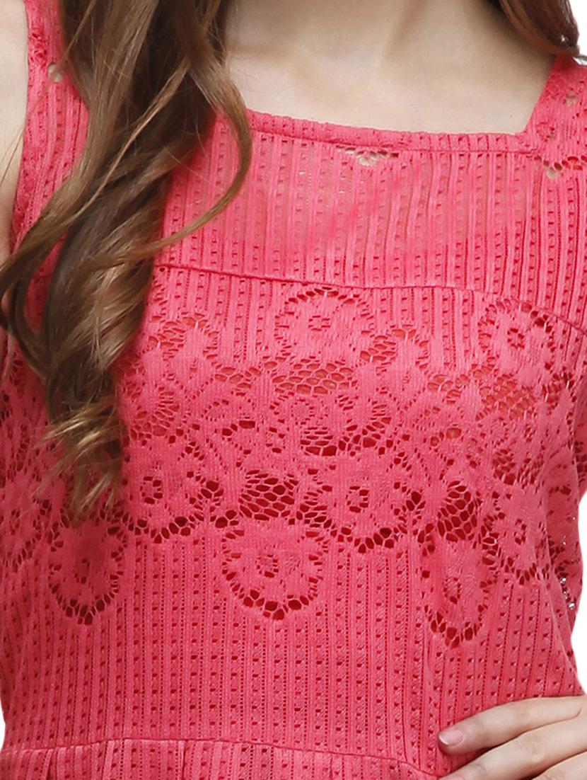 women's self design square neck top - 11478970 - Standard Image - 3
