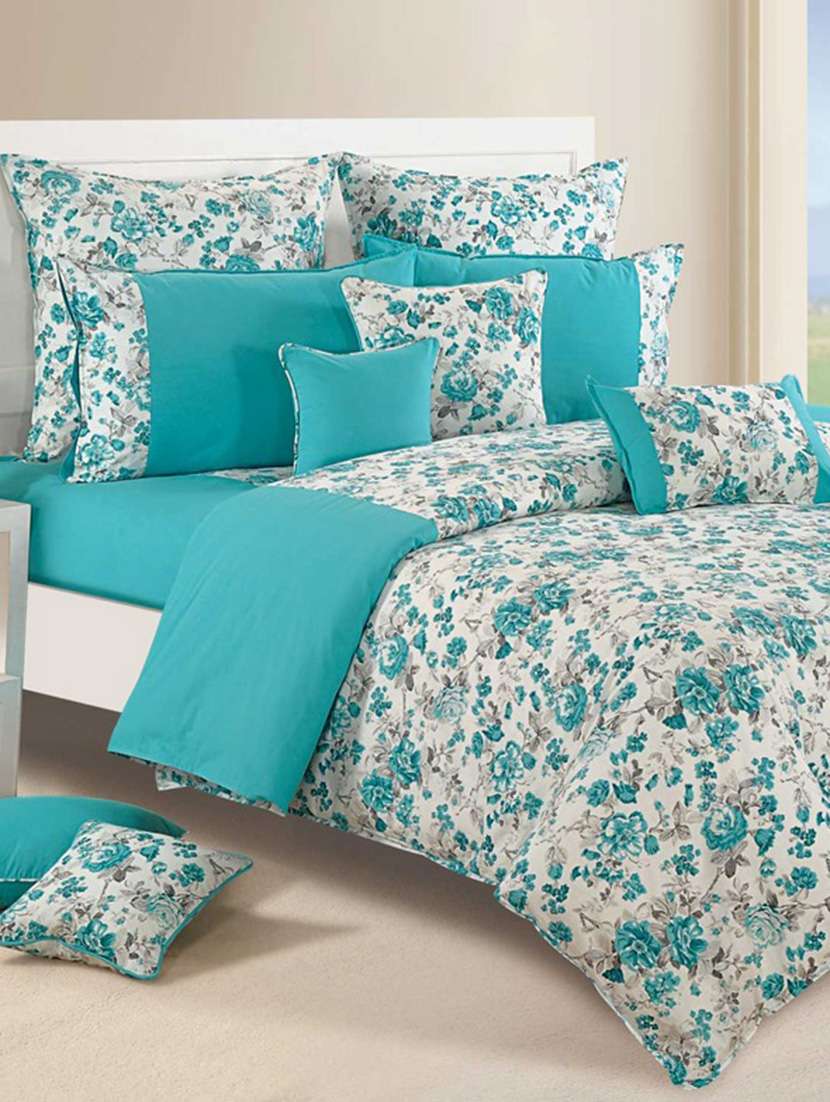Buy online Floral Cotton Bed Sheet With Pillow Covers from Bed for