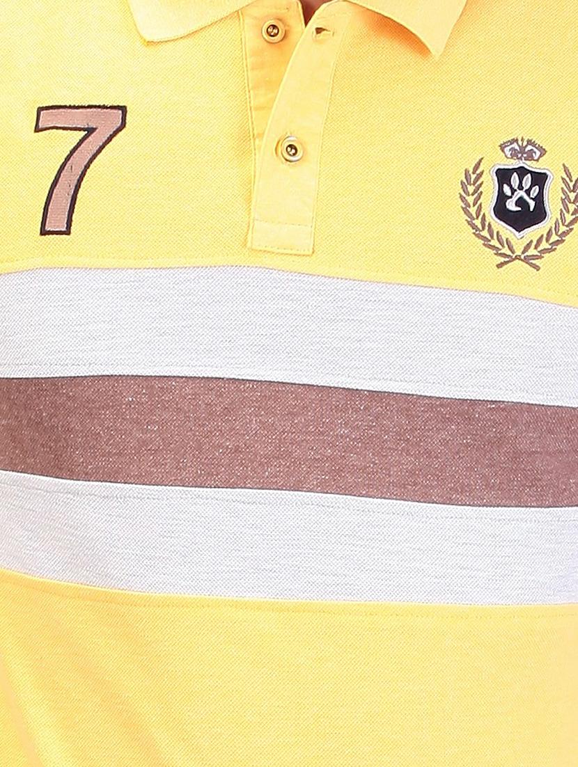 yellow cotton t-shirt - 11493981 - Standard Image - 3