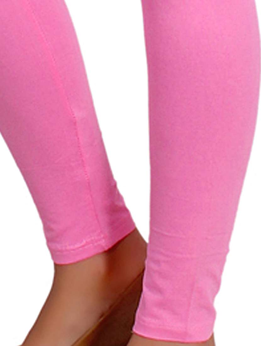 pink color, cotton legging - 11512321 - Standard Image - 3