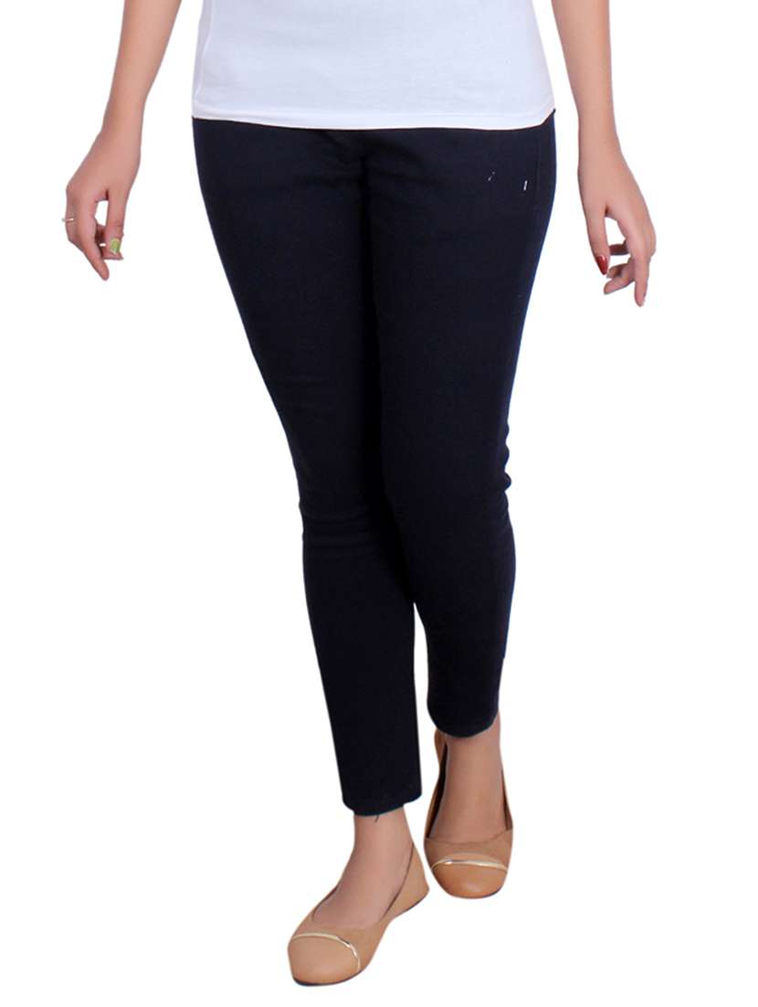 navy blue color, cotton legging - 11512325 - Zoom Image - 0