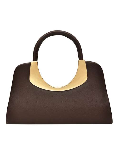brown leatherette handbag - 11519173 -  Standard Image - 0