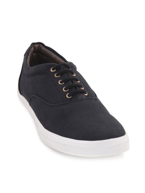 solid black canvas sneaker - 11577051 - Standard Image - 0
