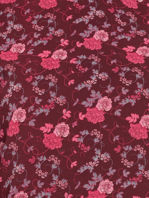 red floral print top - 11586281 - Standard Image - 3