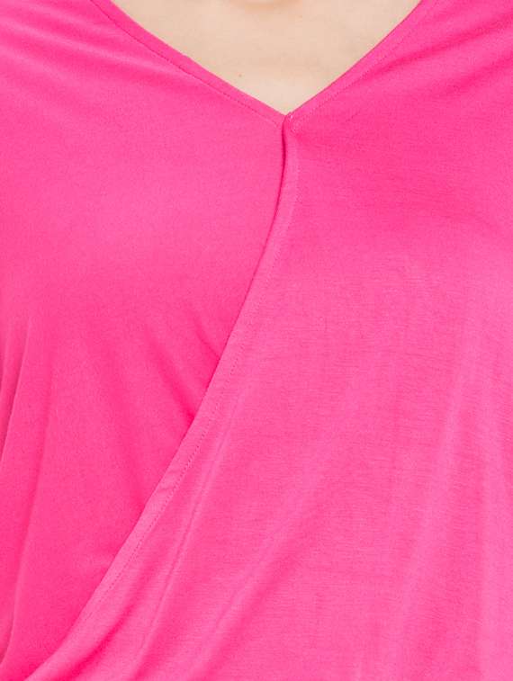 pink viscose top - 11586285 - Standard Image - 3
