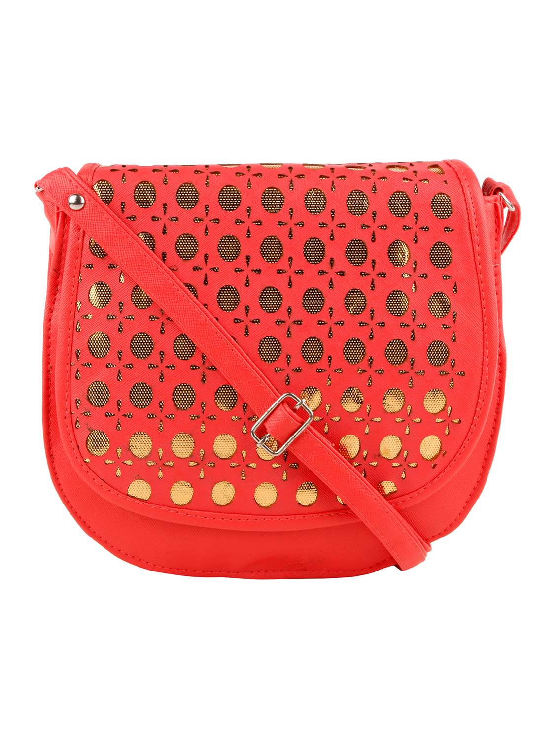 red leatherette sling bag - 11608745 - Zoom Image - 0