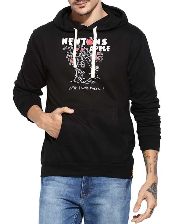 mens chest print sweatshirt