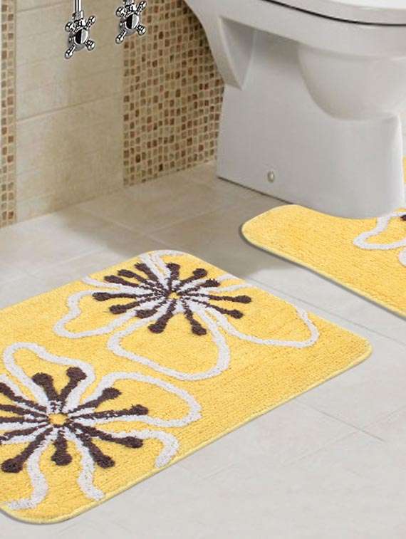soft cotton bathmat with contour (set of 2) - 11656224 - Zoom Image - 0