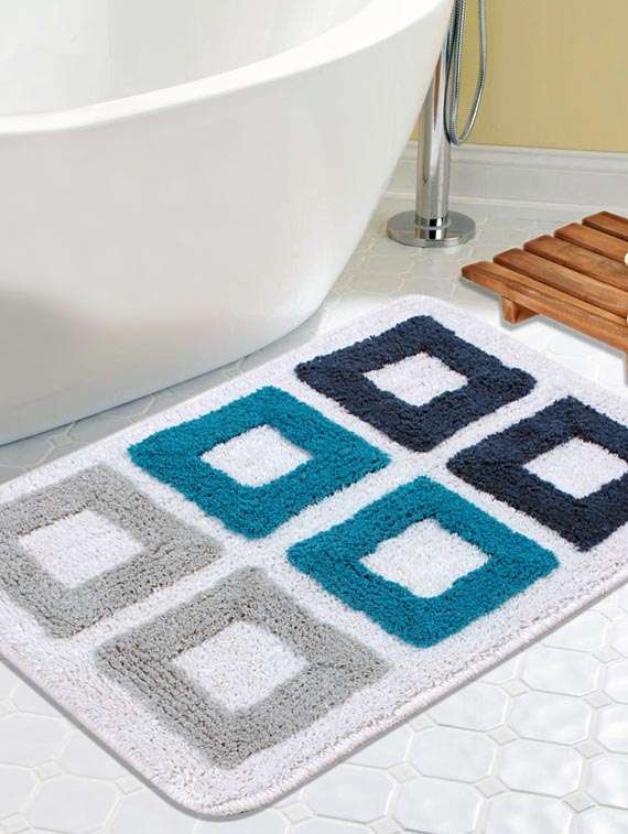 soft cotton bathmat  