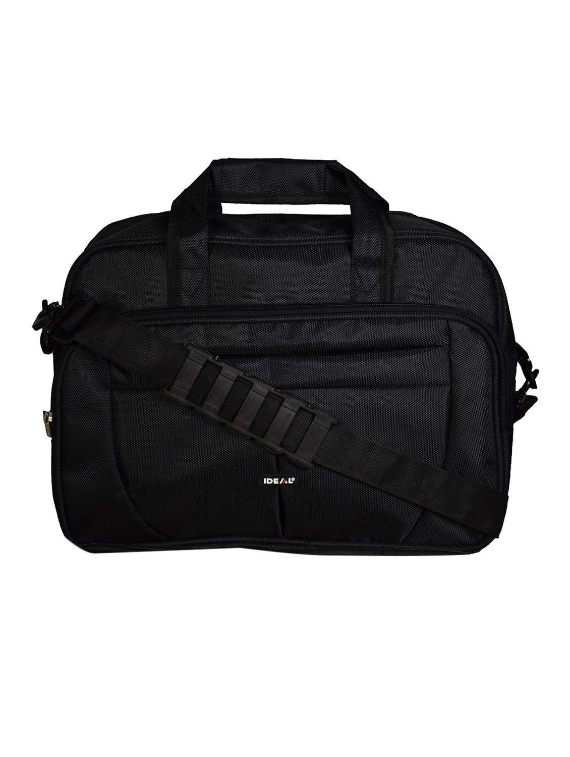 grey polyester laptop bag