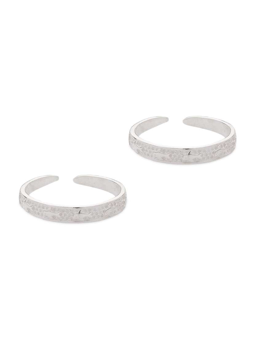 silver toe ring