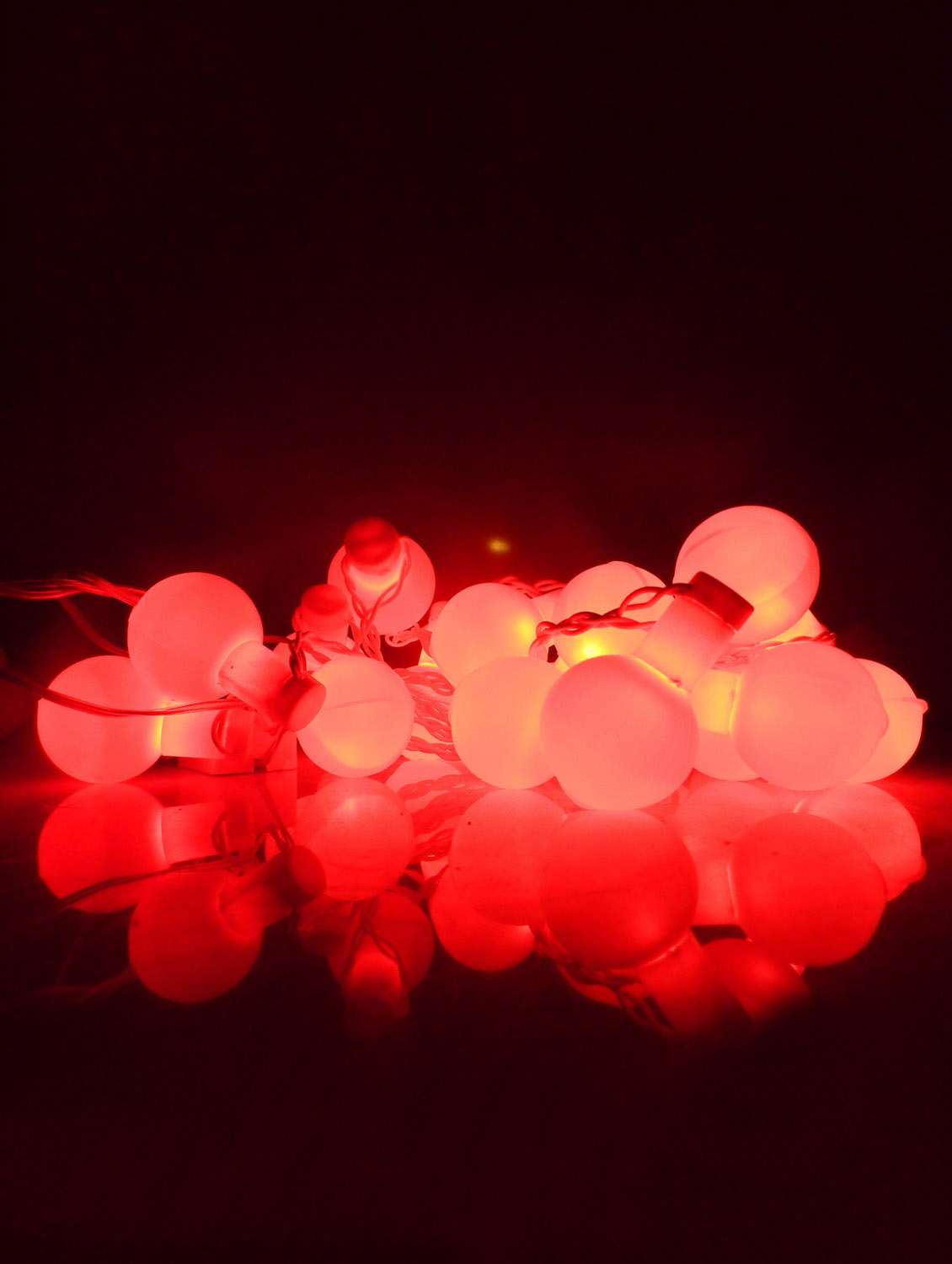 florocent led ball string light
