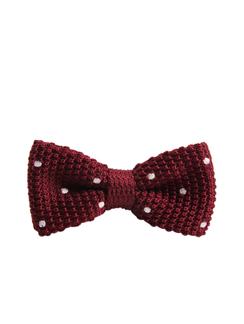 maroon polyester bow - 11704424 - Zoom Image - 0