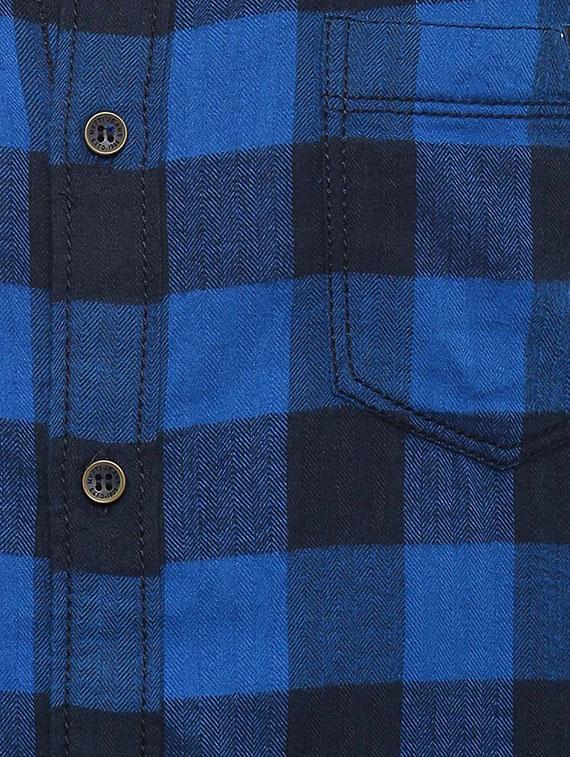 mufti mens royal slim fit mid rise casual shirts - 11716688 - Standard Image - 3