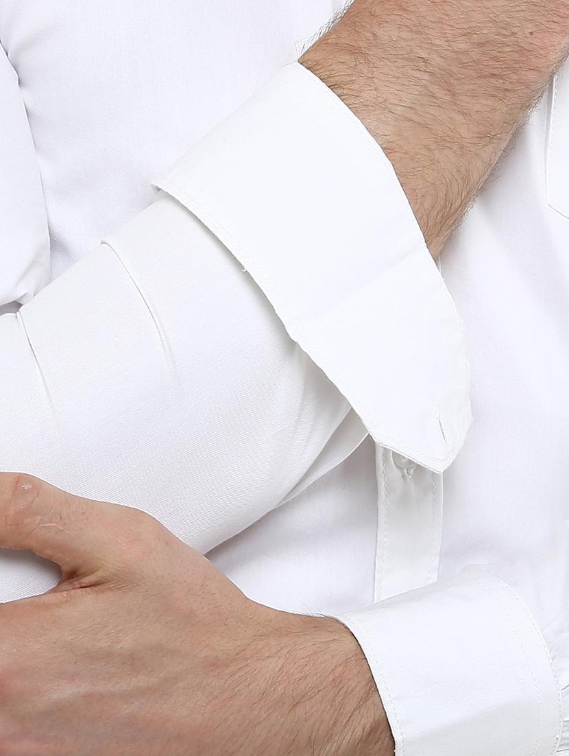 white cotton casual shirt - 11726443 - Standard Image - 3
