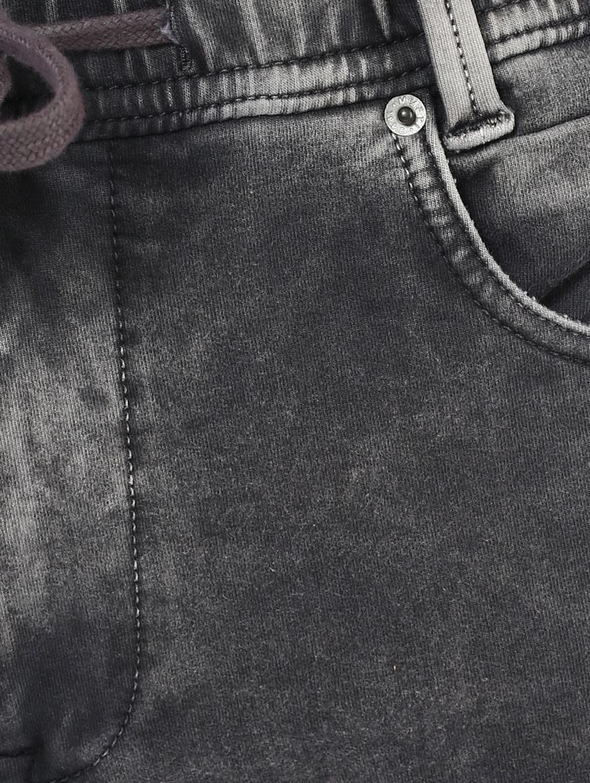 grey denim joggers - 11737317 - Standard Image - 3