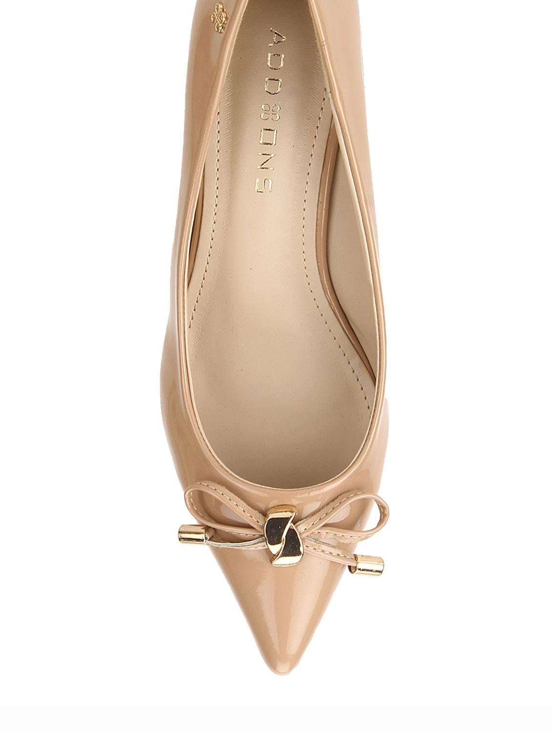 beige leatherette pump - 11787925 - Standard Image - 3