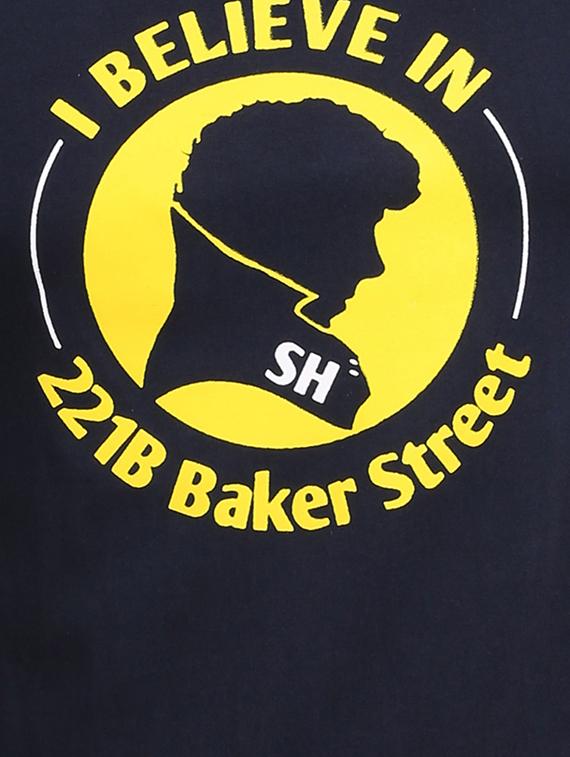 navy blue cotton t-shirt - 11789200 - Standard Image - 3