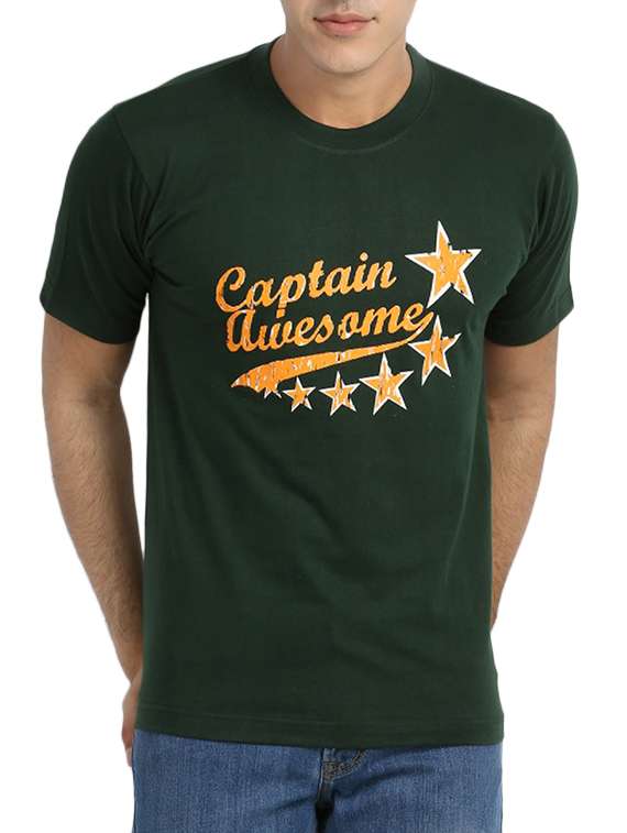 green cotton tshirt