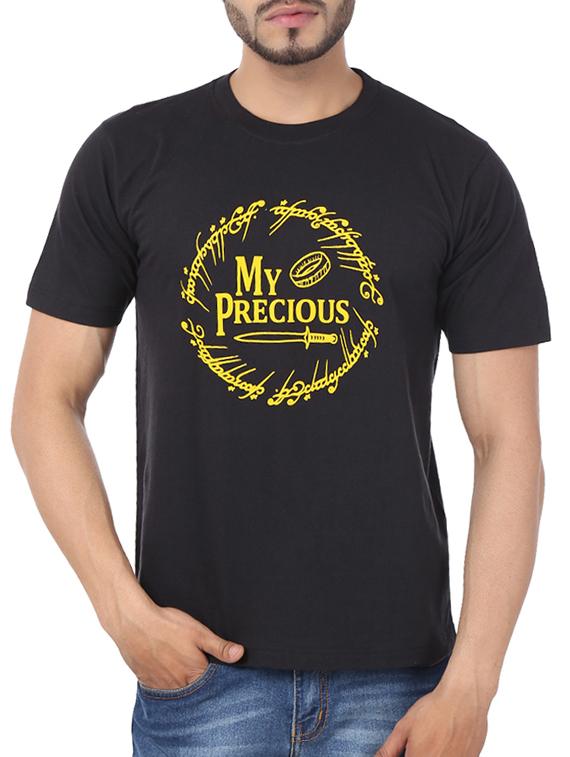 black cotton tshirt - 11789220 - Zoom Image - 0
