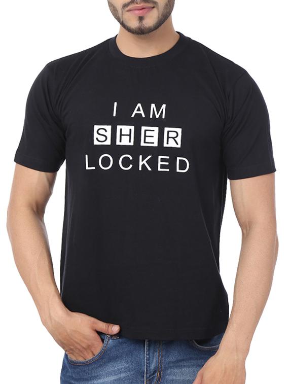 black cotton tshirt - 11789221 - Zoom Image - 0