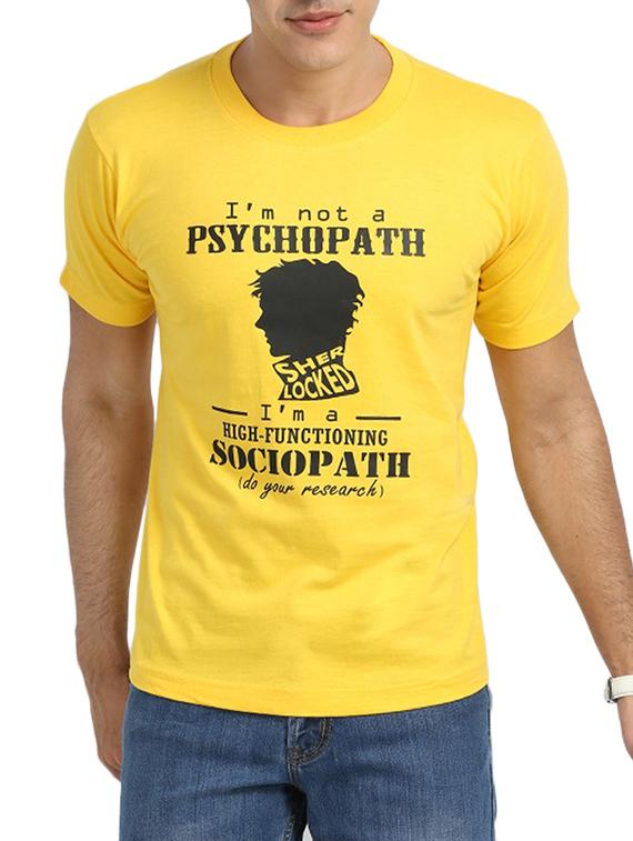 yellow cotton t-shirt