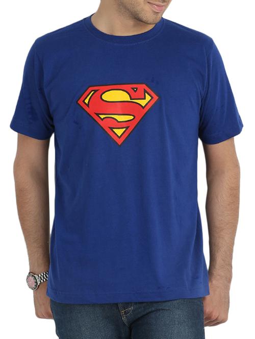blue cotton tshirt - 11789224 - Standard Image - 0