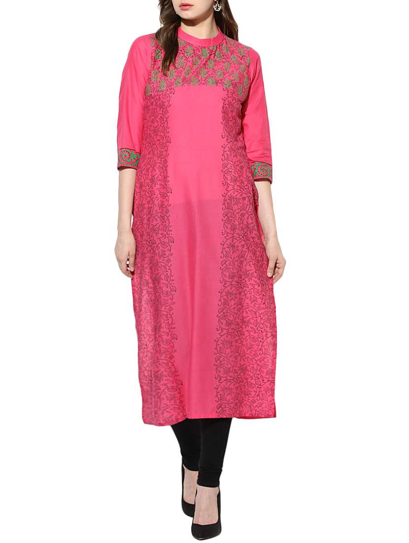 women's straight kurta