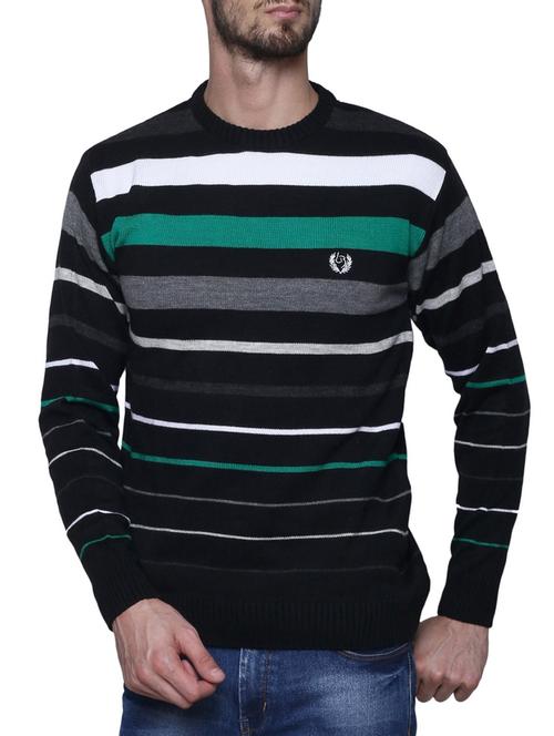 black acrylic pullover - 11792389 -  Standard Image - 0