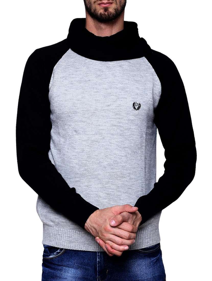 black acrylic pullover - 11792395 - Zoom Image - 0