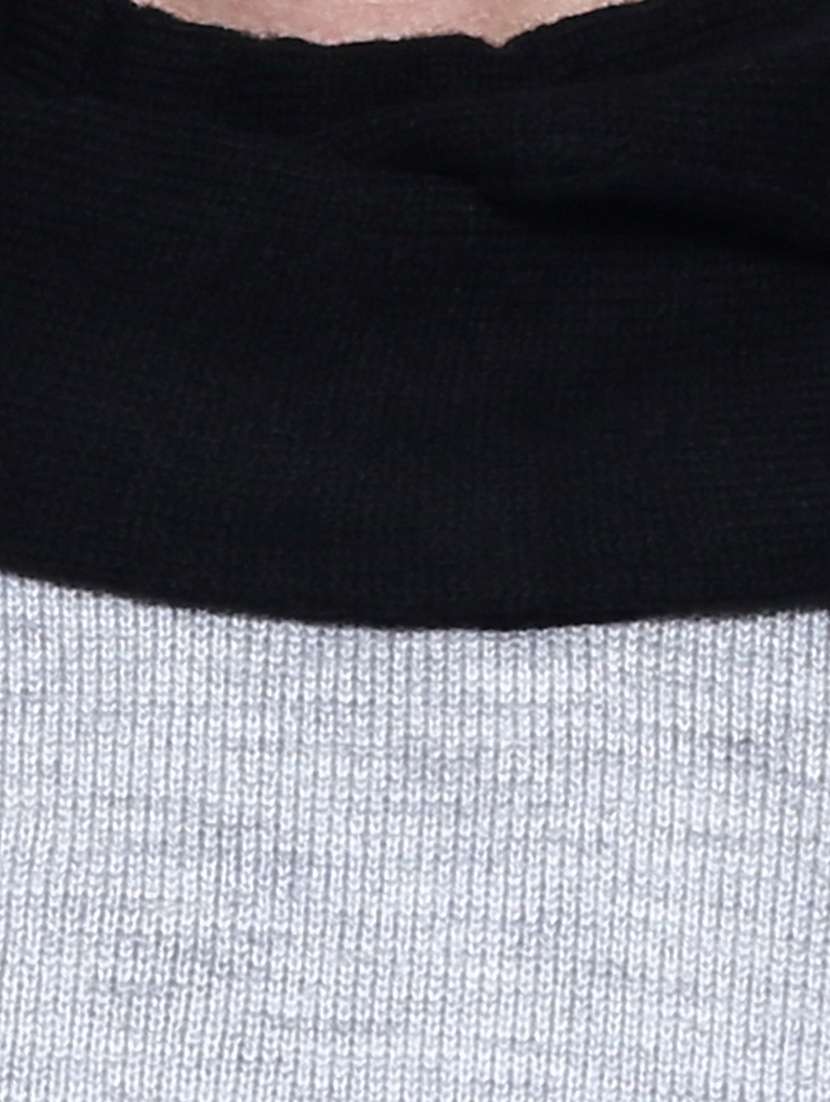 black acrylic pullover - 11792395 - Standard Image - 3