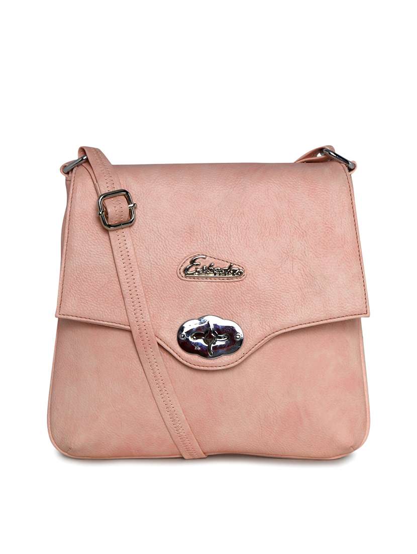 pink leatherette sling bag - 11808272 - Zoom Image - 0