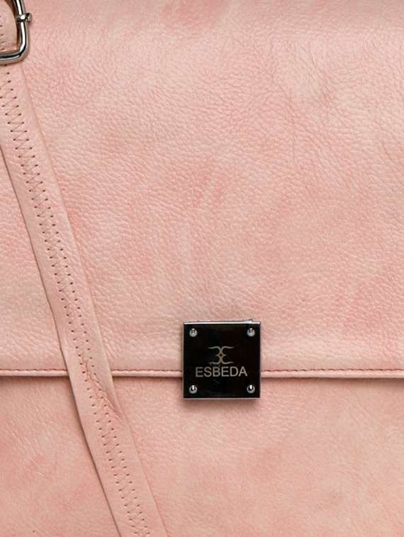 pink leatherette sling bag - 11808296 - Standard Image - 3
