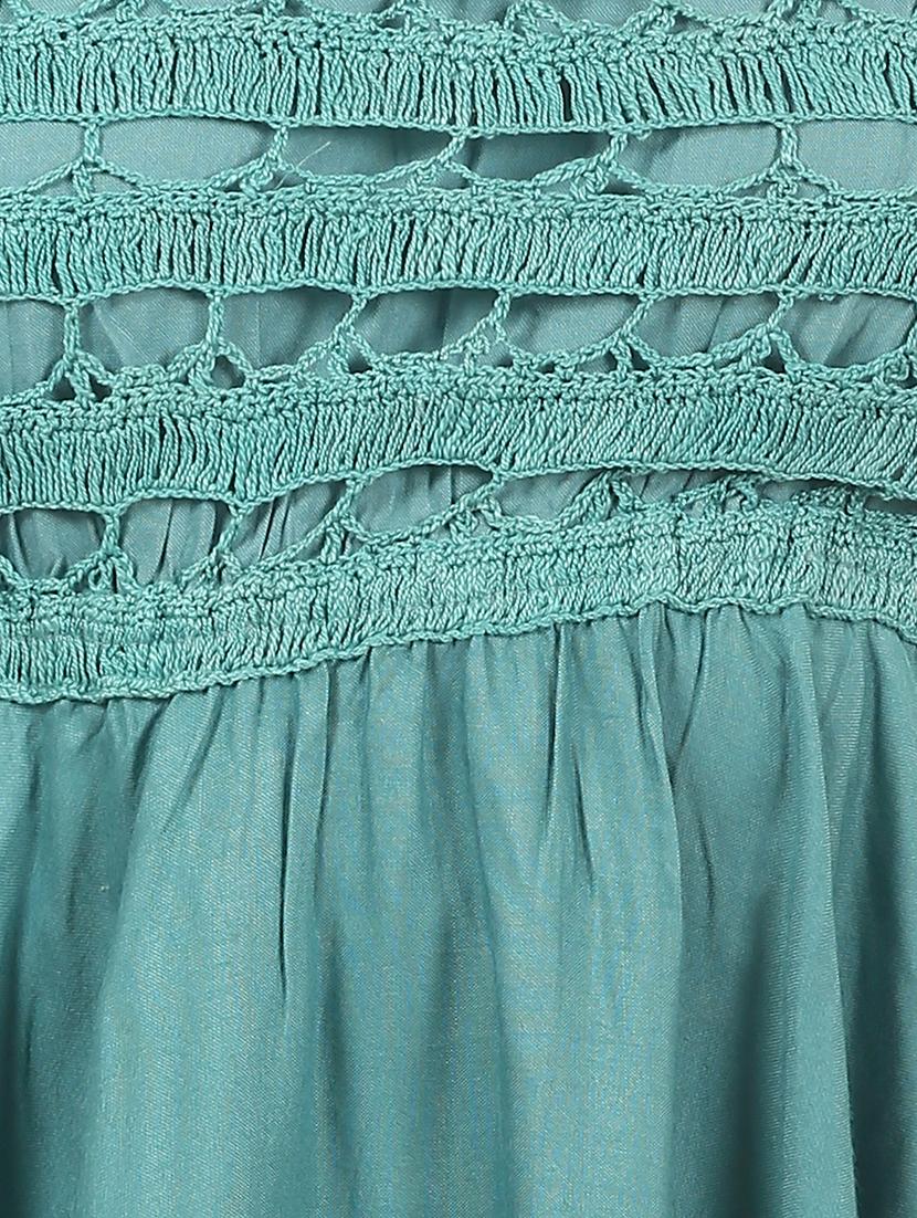 green rayon dress - 11833375 - Standard Image - 3