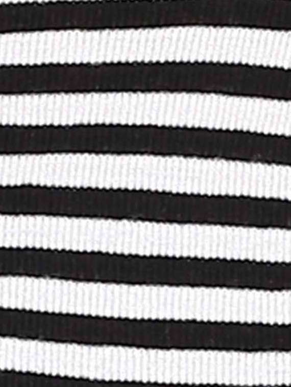 black and white striped acrylic pullover - 11855127 - Standard Image - 3