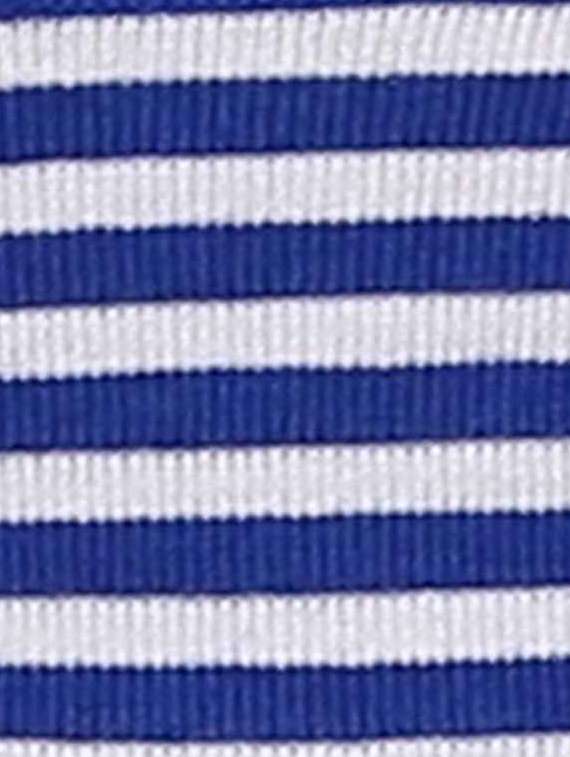 blue and white striped acrylic pullover - 11855128 - Standard Image - 3