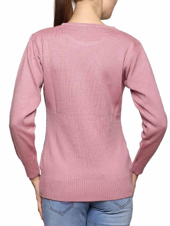 multi color acrylic pullover - 11855141 - Standard Image - 3
