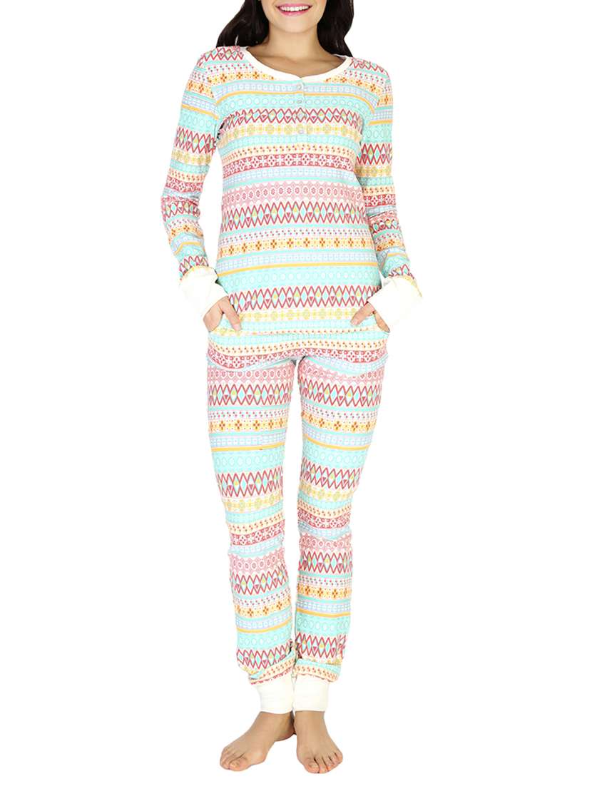 multi colored joggers set - 11875043 - Zoom Image - 0