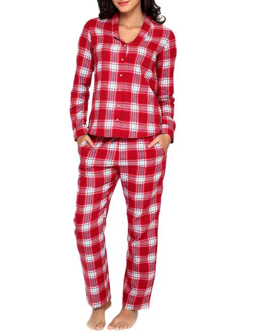 red fleece coord - 11875173 - Standard Image - 0