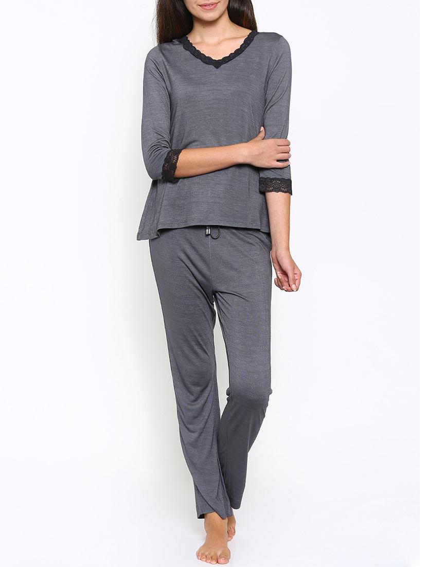 grey viscose coord - 11875175 - Zoom Image - 0
