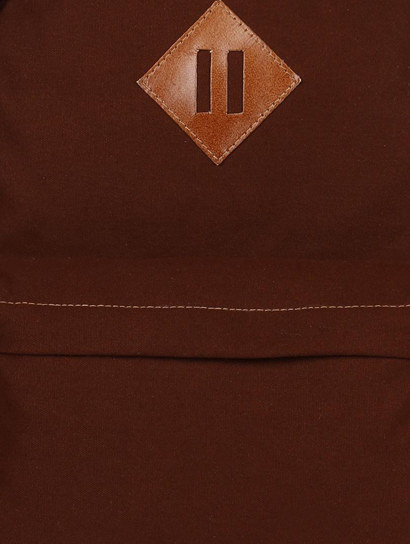 brown canvas backpack - 11875201 - Standard Image - 3