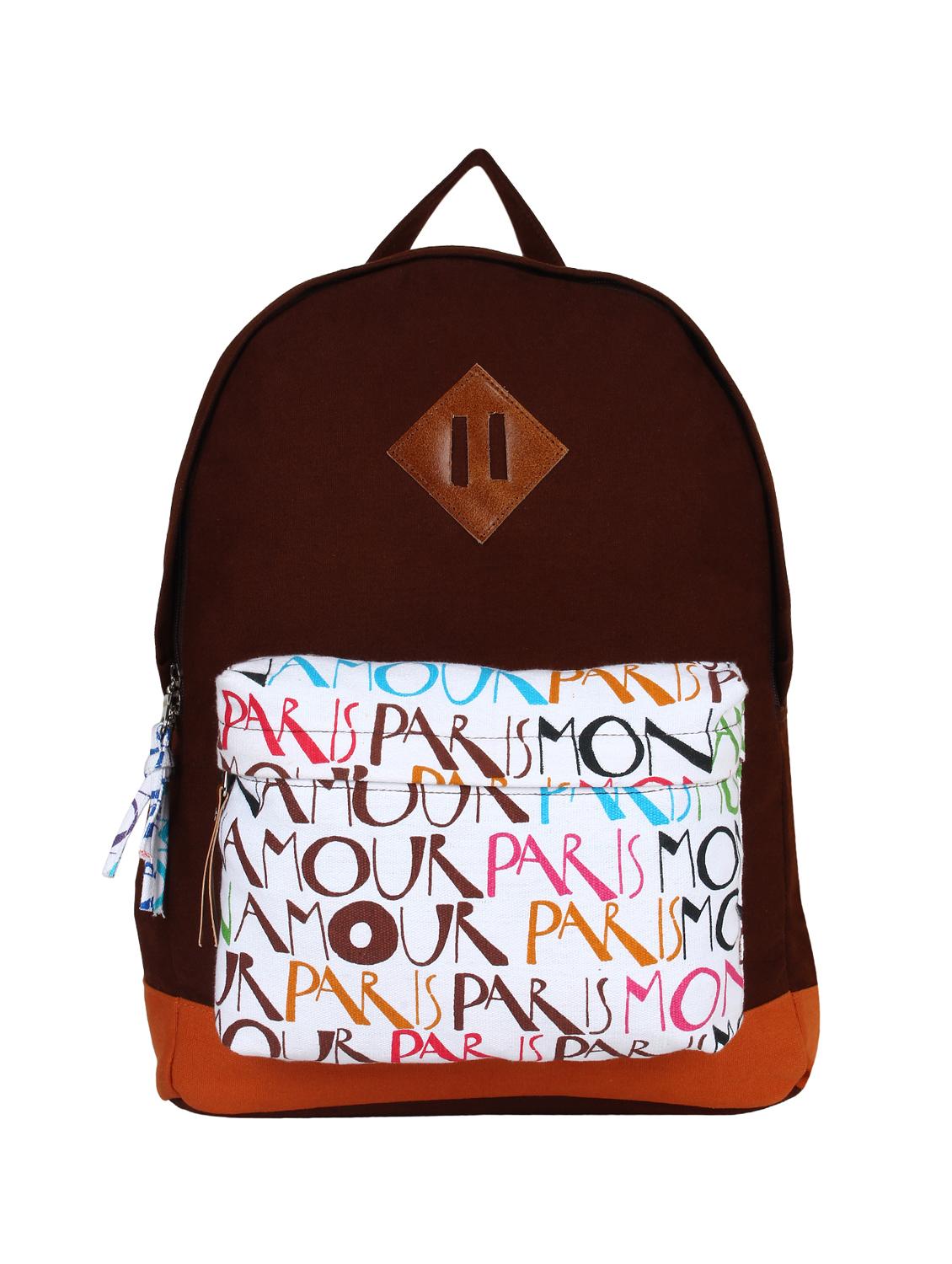 brown canvas backpack - 11875202 - Zoom Image - 0