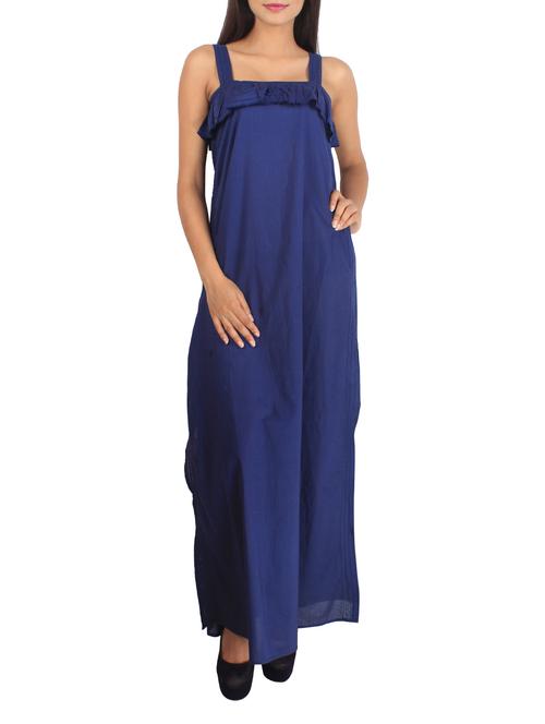 blue cotton dress - 11901548 -  Standard Image - 0