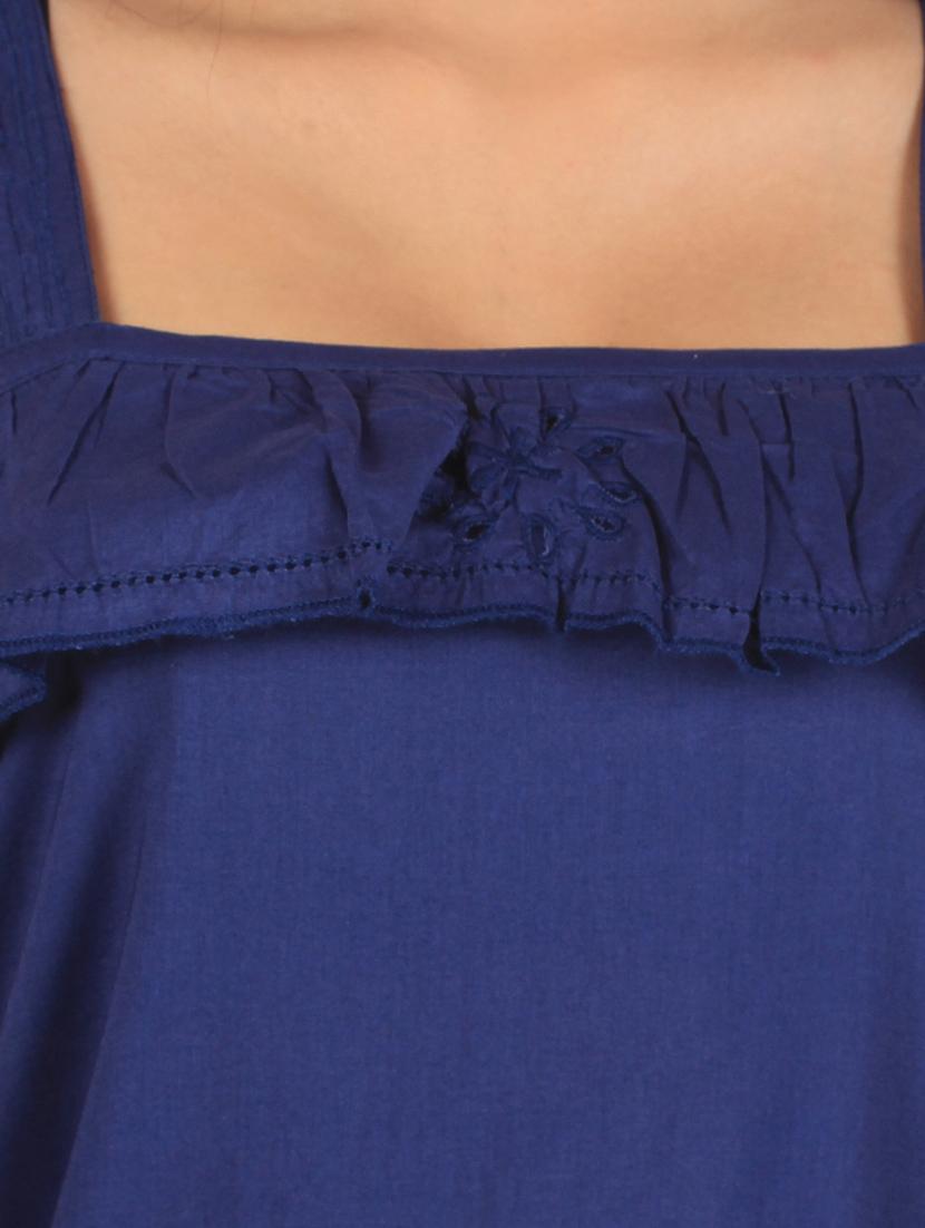 blue cotton dress - 11901548 - Standard Image - 3