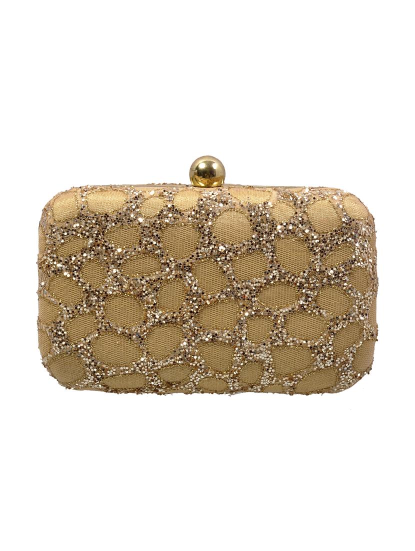 beige cotton clutch - 11912485 - Zoom Image - 0