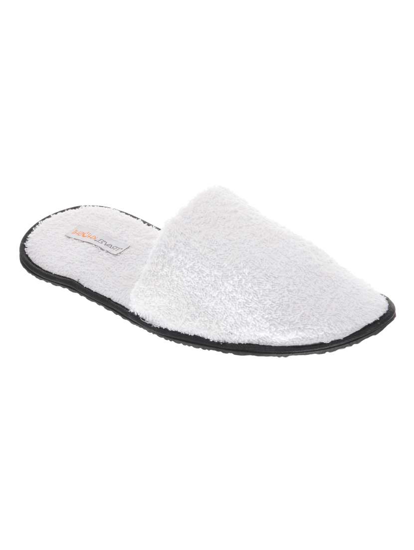 Buy online White Bedroom Slipper from Slippers, Flip Flops