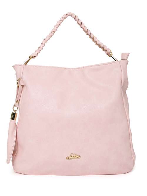 pink leatherette handbag - 11921140 - Standard Image - 0