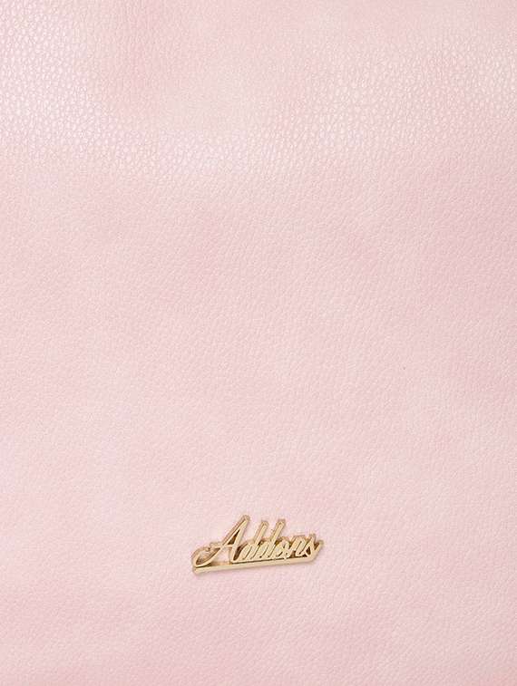pink leatherette handbag - 11921140 - Standard Image - 3
