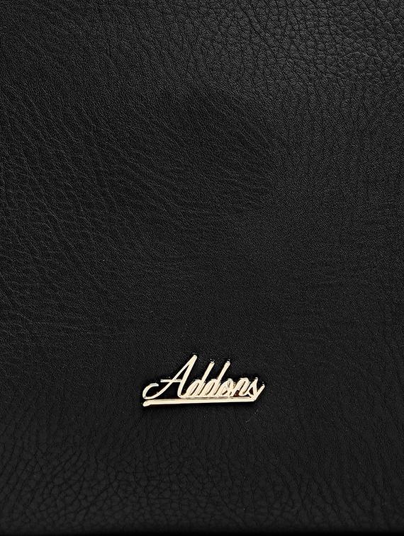 black leatherette handbag - 11921159 - Standard Image - 3