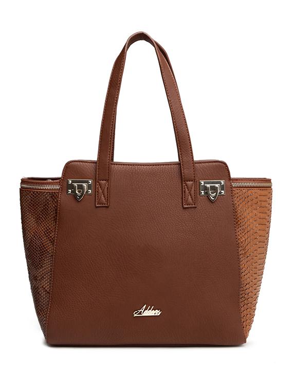 brown leatherette handbag - 11921160 -  Zoom Image - 0